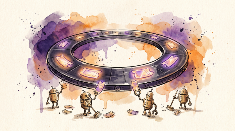 Featured image of post Letting the Loop Merge: The Janitors That Keep It Honest