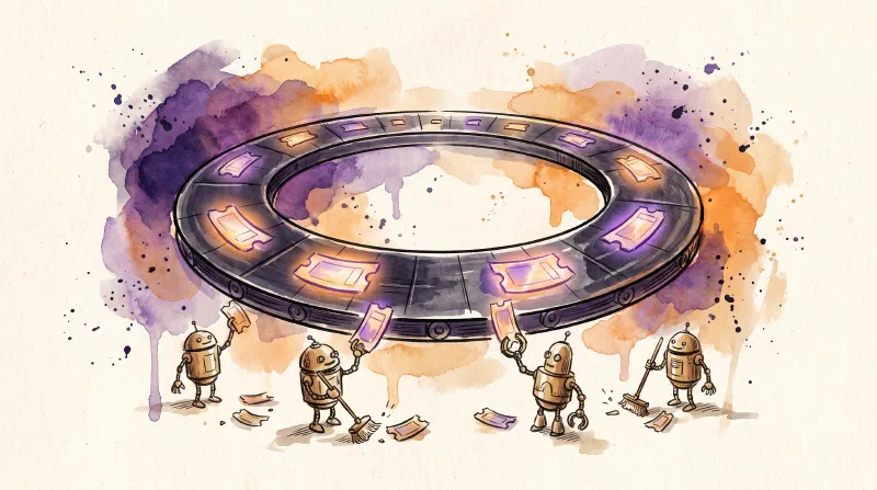 Featured image of post Letting the Loop Merge: The Janitors That Keep It Honest